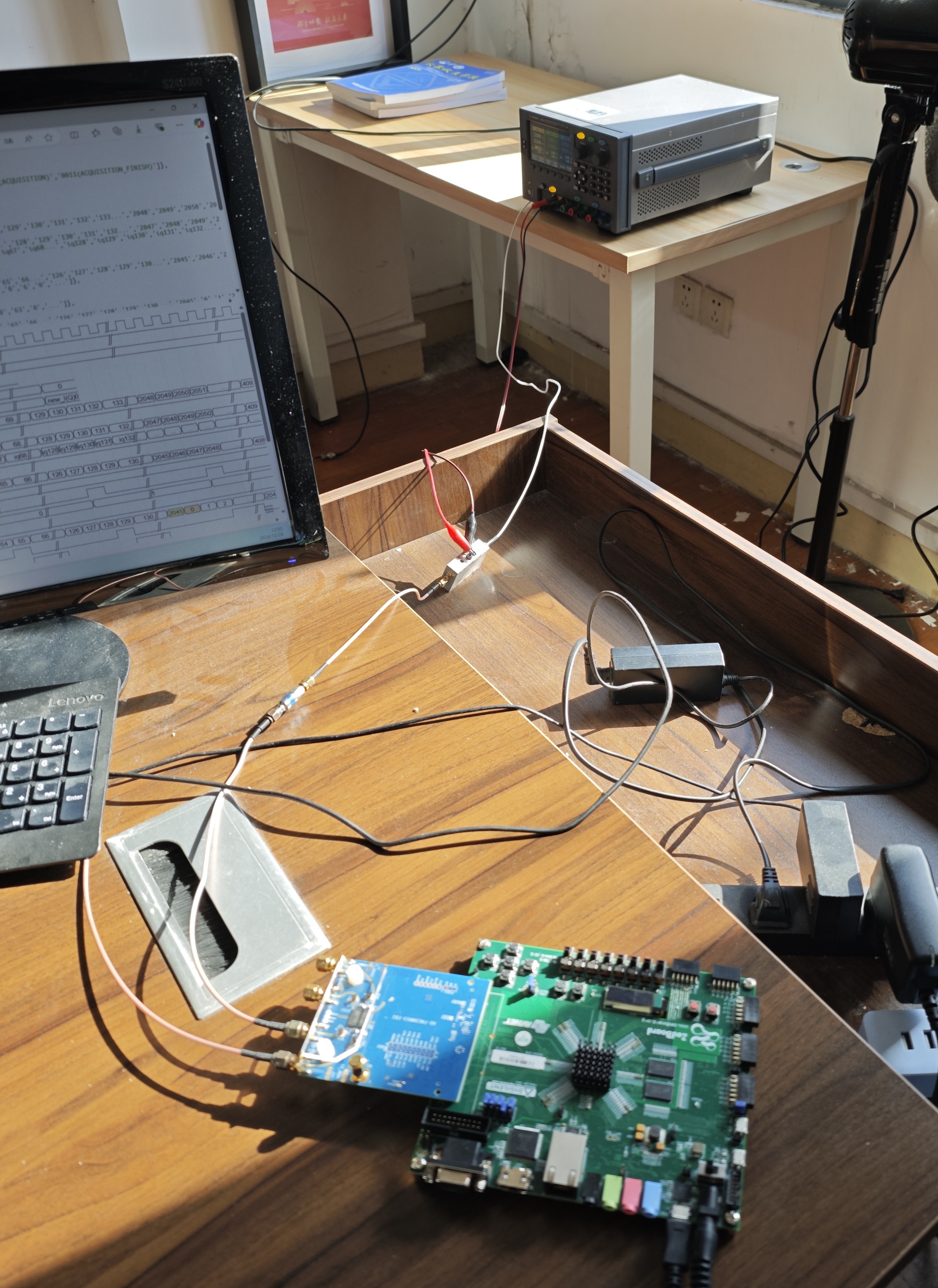 FPGA Implementation hardware connection